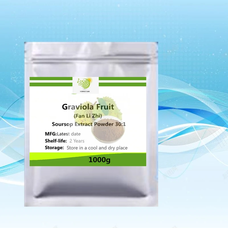 

No 336, глобальный индивидуальный вариант для экстракта Soursop, порошок Graviola 30:1, упаковка из алюминиевой фольги для глобальных дистрибьюторов