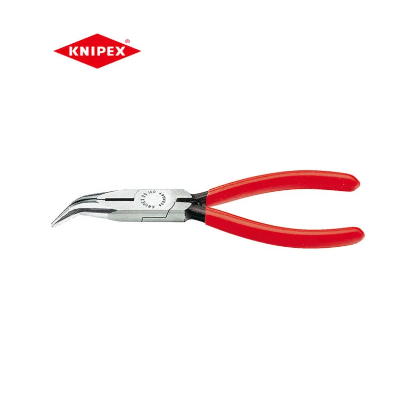 Alicates de punta en ángulo serie alemana KNIPEX 25 herramienta multifuncional