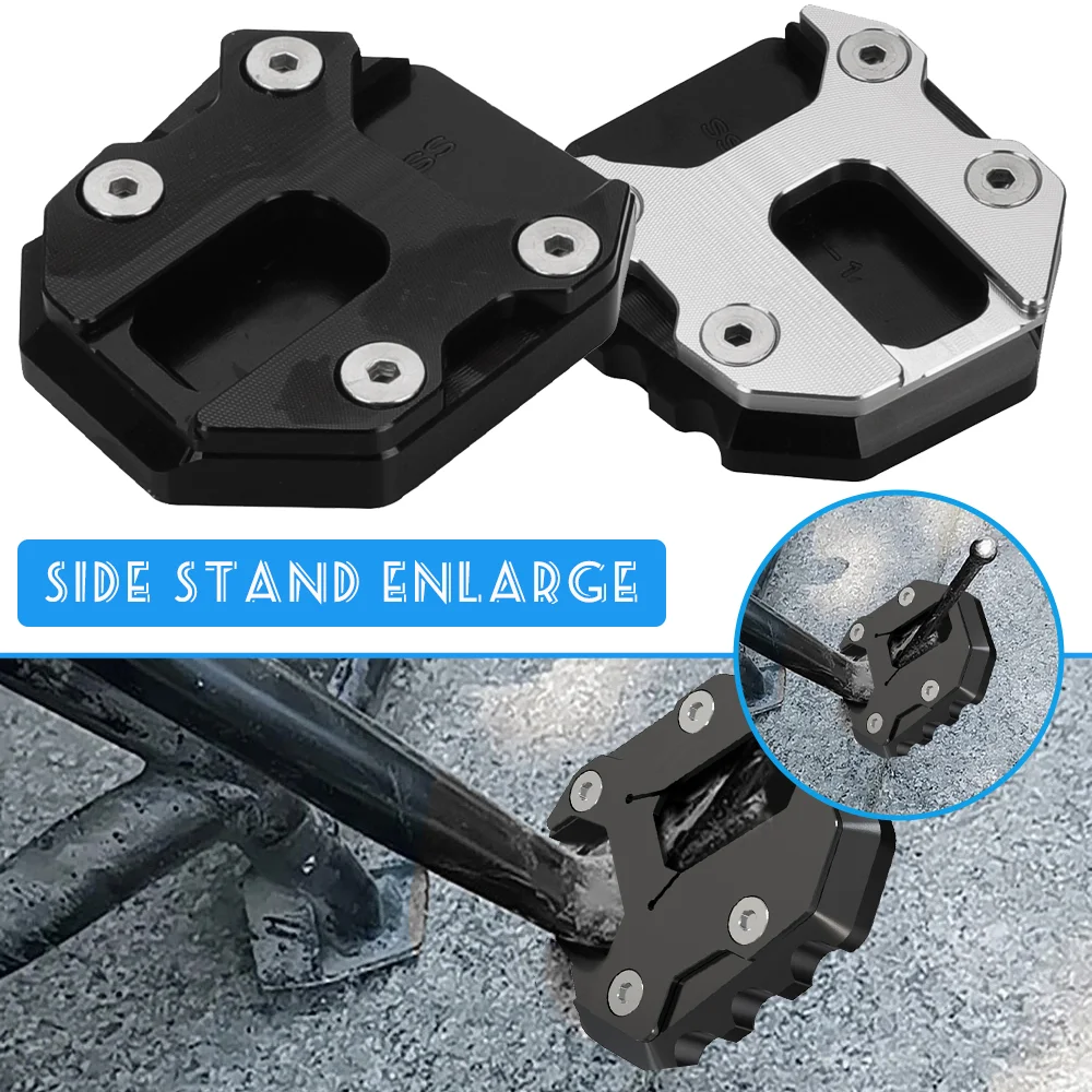 

For Yamaha MT-09 MT09 SP TRACER 9 GT XSR900 2021 2022 2023 2024 2025 Motorcycle Kickstand Extension Side Stand Plate Enlarger