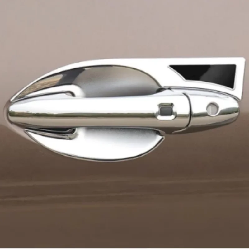 

For Great Wall Haval H5 2023 2024 ABS Chrome Door Handle Caps Cover Door Bowl Frame Trims Decora Sticker Car Styling Accessories