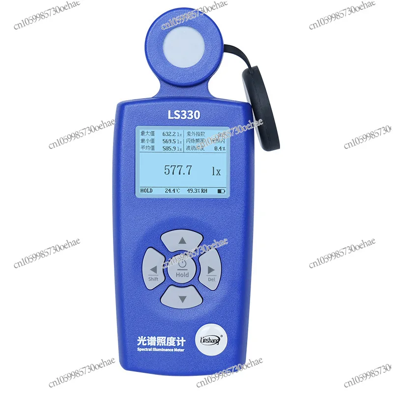 Spectral Illuminometer Light Meter Plant Illuminance Tester High Precision Color Temperature Tester Digital Lumen Tester