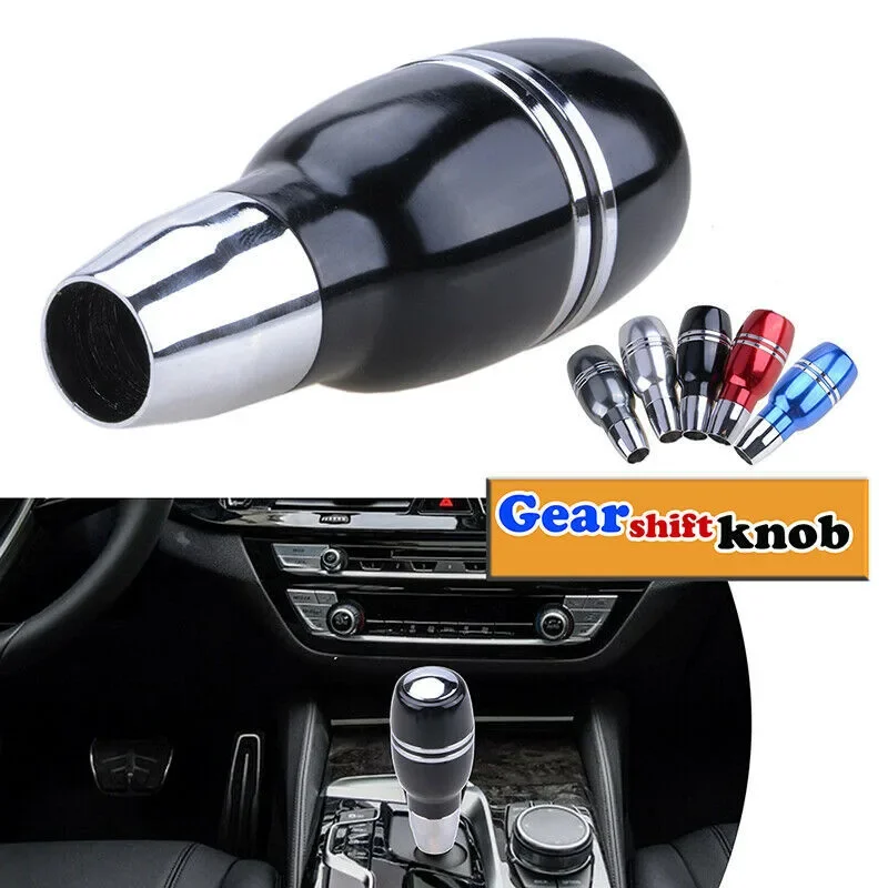 

Car Decoration Universal Alloy Aluminum Automatic Car Gear Stick Shift Shifter Lever Knob Black/Red/Blue/Silver