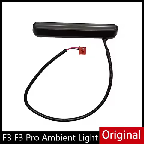 Original Ambient Light Headlight for Ninebot F3 F3 Pro Electric Scooter Parts Head Lamp Front LED Lamp Light Accessories