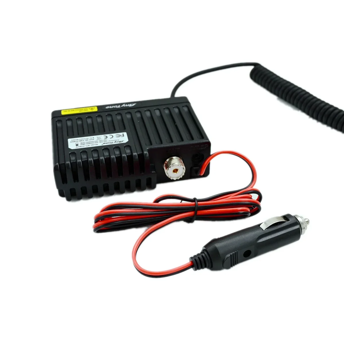 Anytone AT-779UV mini rádio móvel bandas duplas 144-148/420-450mhz teclado microfone scrambler carro condução comunicação sem fio