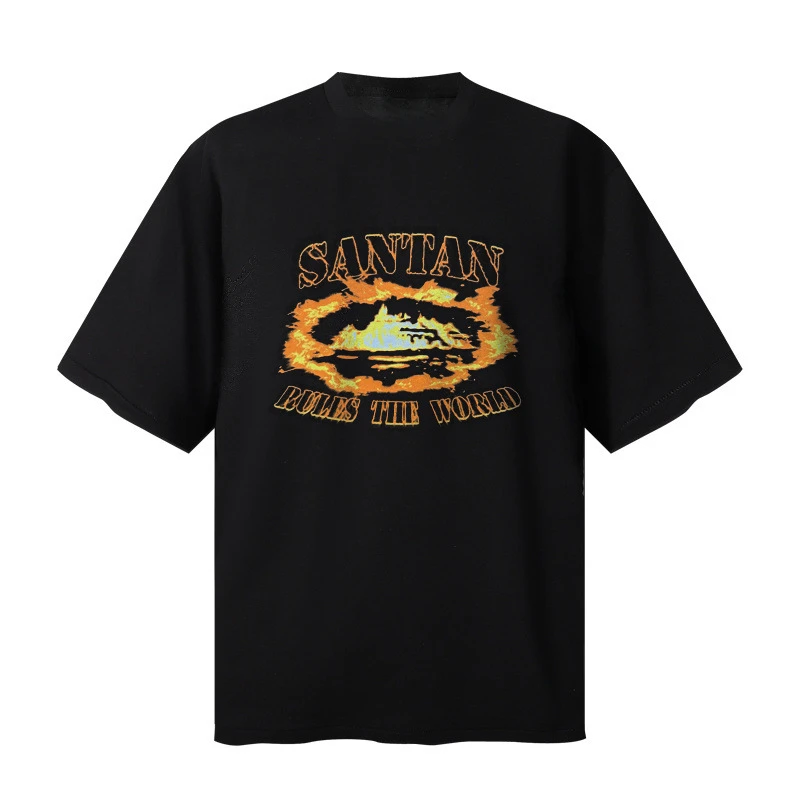 Counter Mainstream Classic Parody Retro Street Art Style Summer Casual T-shirt Men's and Women's Luxury Brand Top 2026  Art