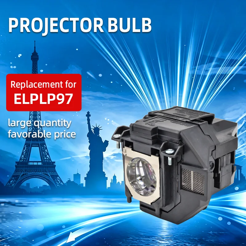 V13H010L97 para ELPLP97 Accesorios de Lámpara de Proyector compatibles con EPSON EB-W06 EB-FH52 EB-FH06 EB-E20 EB-992F EB-982W EB-E01 EB-E10