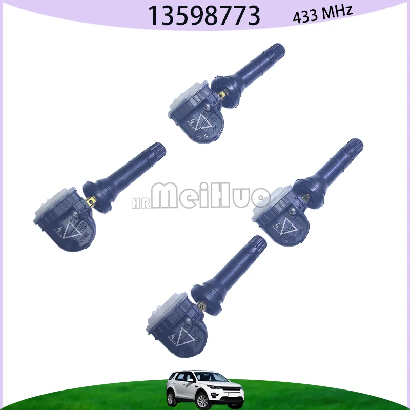 

4 шт. 433 МГц 13598773 датчик давления в шинах для Vauxhall Antara Mokka Viva автомобильный датчик давления в шинах 13589601 13506028