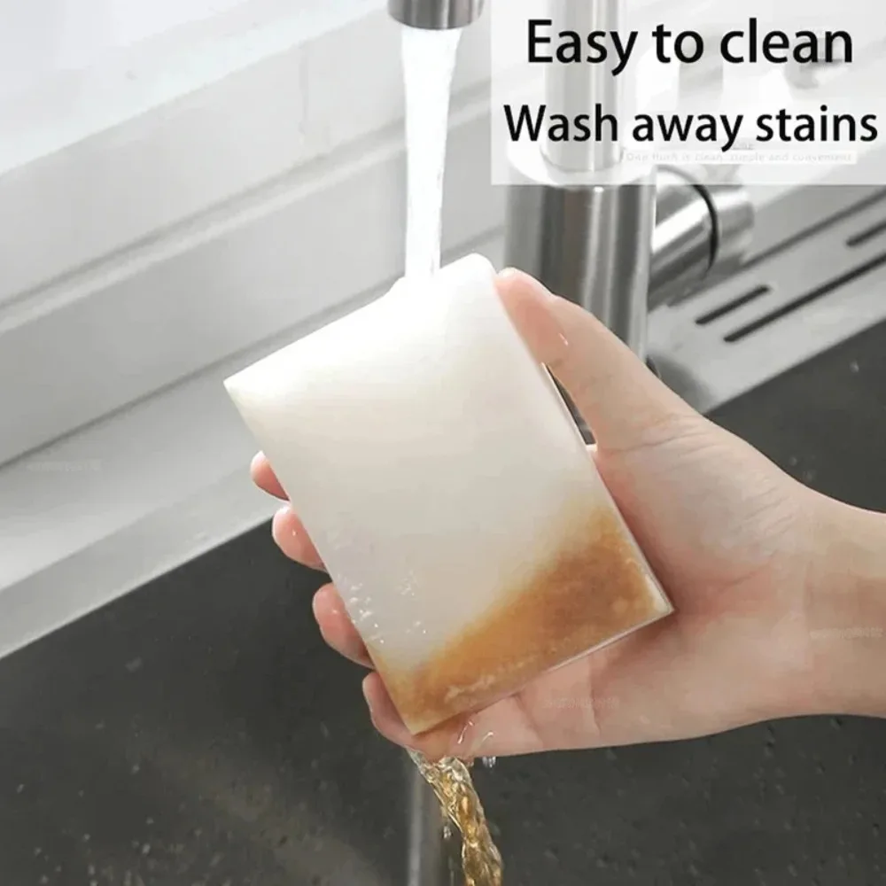 Magic Cleaning Sponges Melamine Eraser Scuff Stain Removal Tool for Home Office Kitchen Bathroom Car Interior Wall Paint