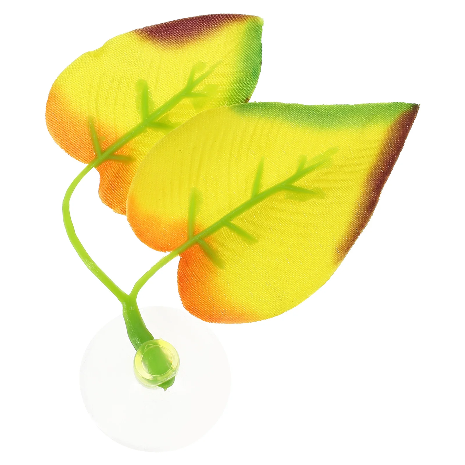 

Fish Tank Decor Betta Leaf Hammock Resting Breeding Spot High-Grade Silicone Suction Cup Aquarium Leaves Hideout Bed
