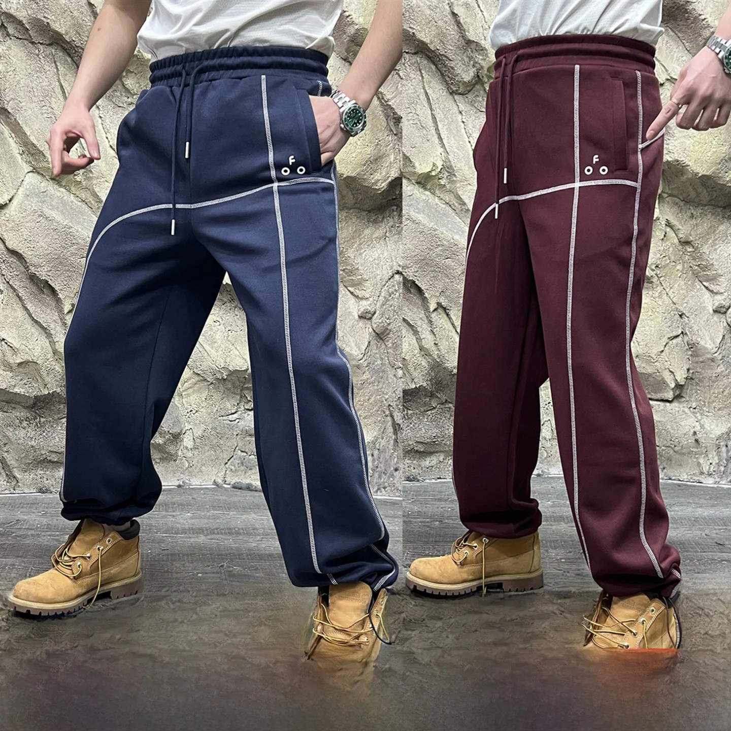 

Ограниченная серия, 3D индивидуальные повседневные брюки Thiened для мужчин и женщин, осенне-зимние свободные теплые спортивные брюки для отдыха