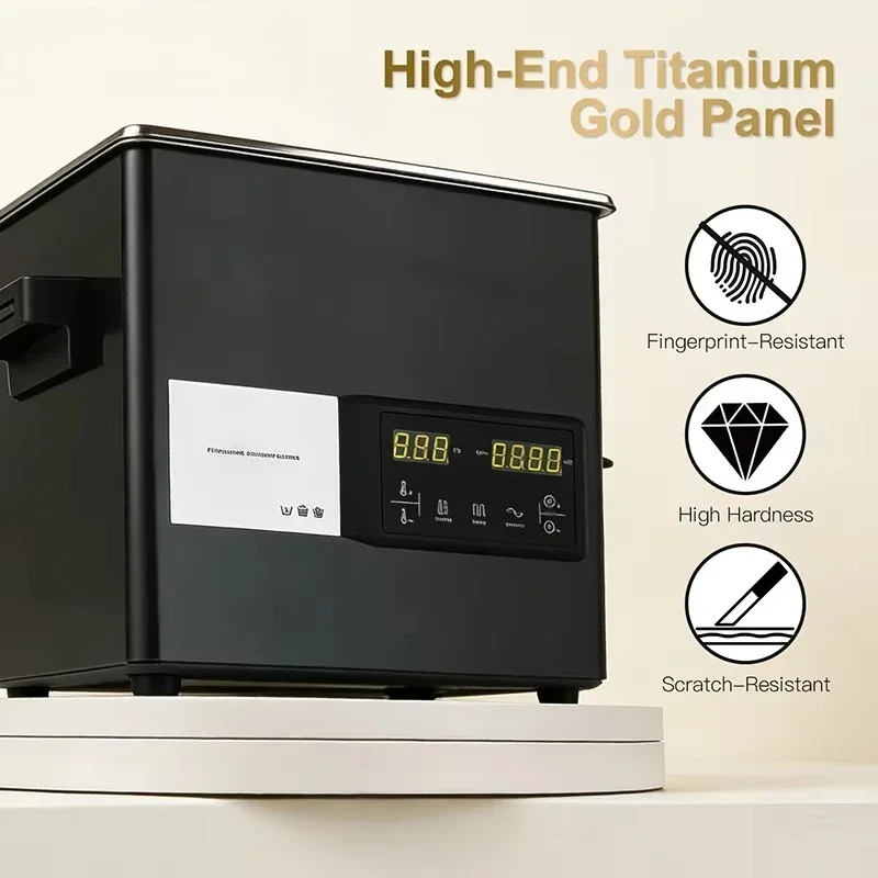 Desktop Mini Ultrasonic Cleaning Machine, Lab Ultrasonic Cleaner with Degassing