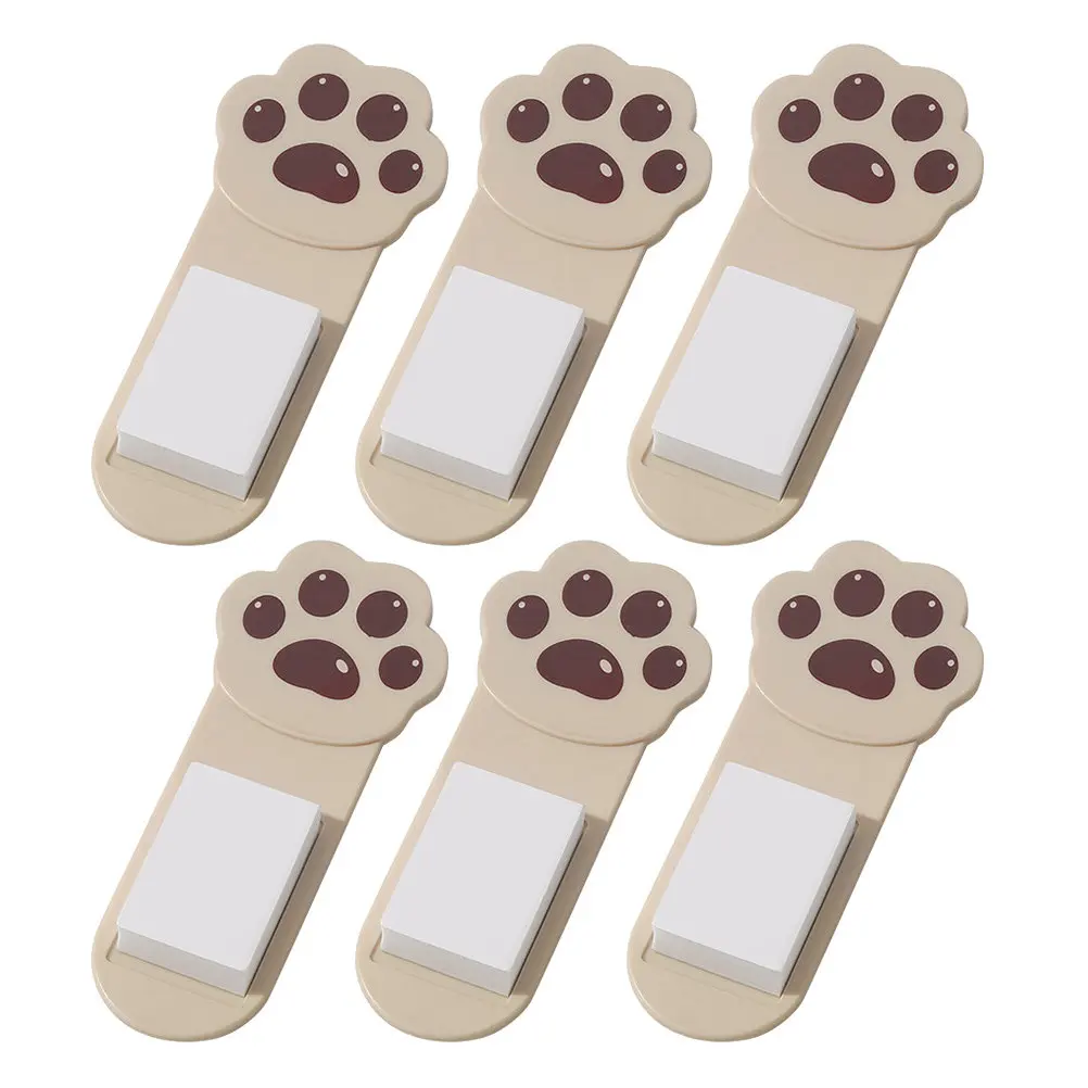 

6Pcs Cat Paw Toilet Seats Lifter High-Grade Plastic Sticky Toilet Cover Lifter for Bathroom Travel Public Restrooms Hygienic
