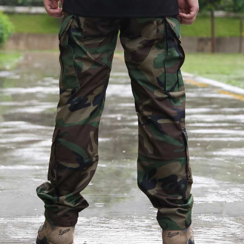 Emersongear Taktische BDU-Hose, Kampftraining, Herren, Cargohose, Airsoft, Jagd, Sport, Outdoor, Wandern, Radfahren, Polyester, Baumwolle – Detail 4