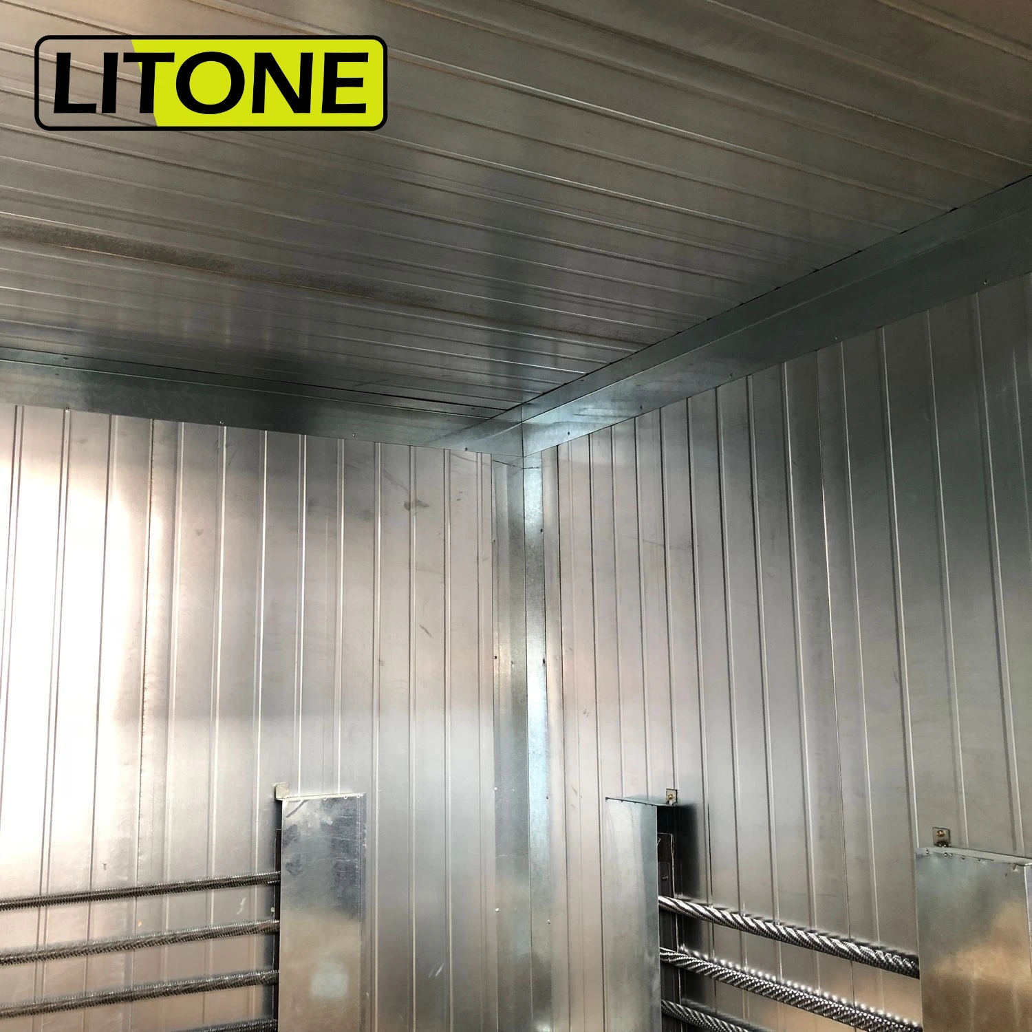 Industrial Electrostatic Aluminum Profile Heating Oven Big Batch Powder Coating Curing Drying Spray Booths Machine