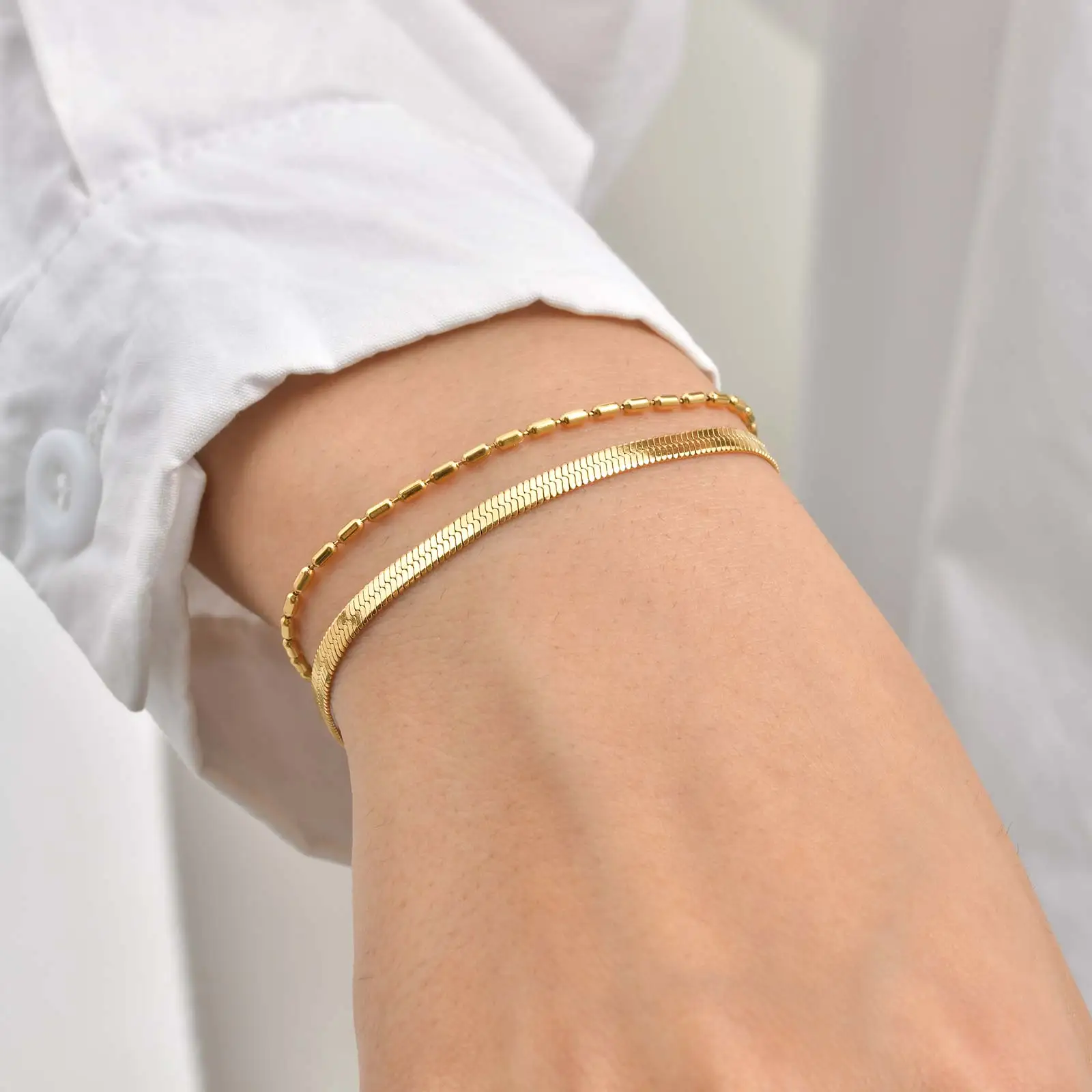 Dainty Bamboo Chain…