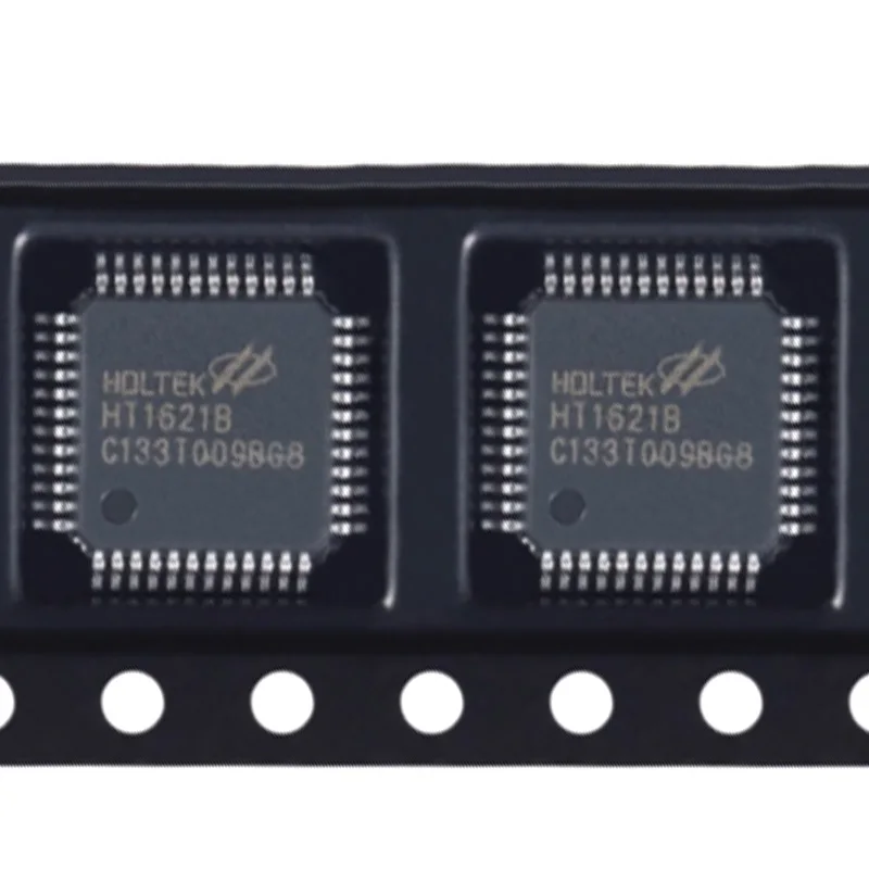 5Pcs New Original Ht1621B Lqfp-48 Ram Mapping 32*4 Lcd Controller Chip I/O Mcu