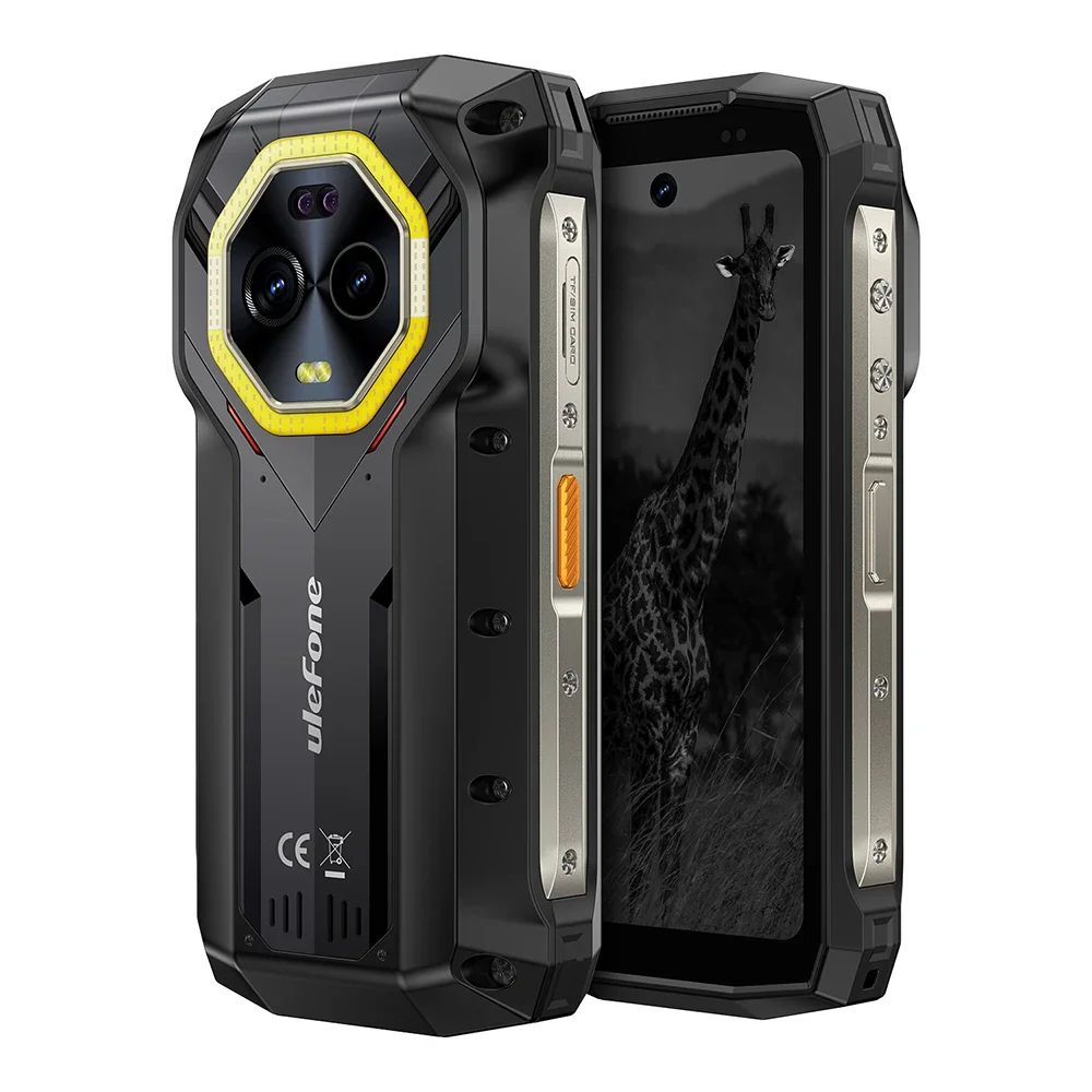 5G Rugged Phone 4.7 Inch  16GB(8 + 8) + 256GB 64MP Night Vision camera  Android 14 6200mAh LED Light Ulefone Armor Mini 20 Pro