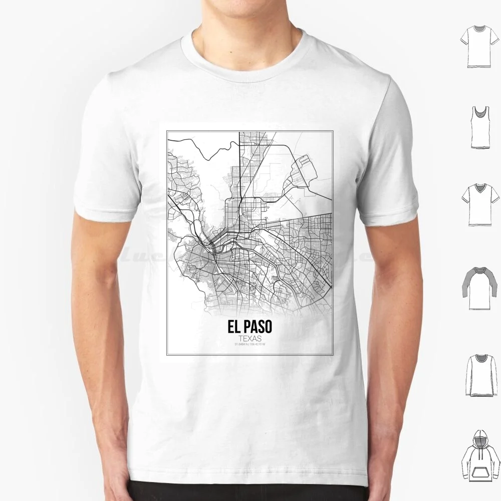 El Paso Map Print T…