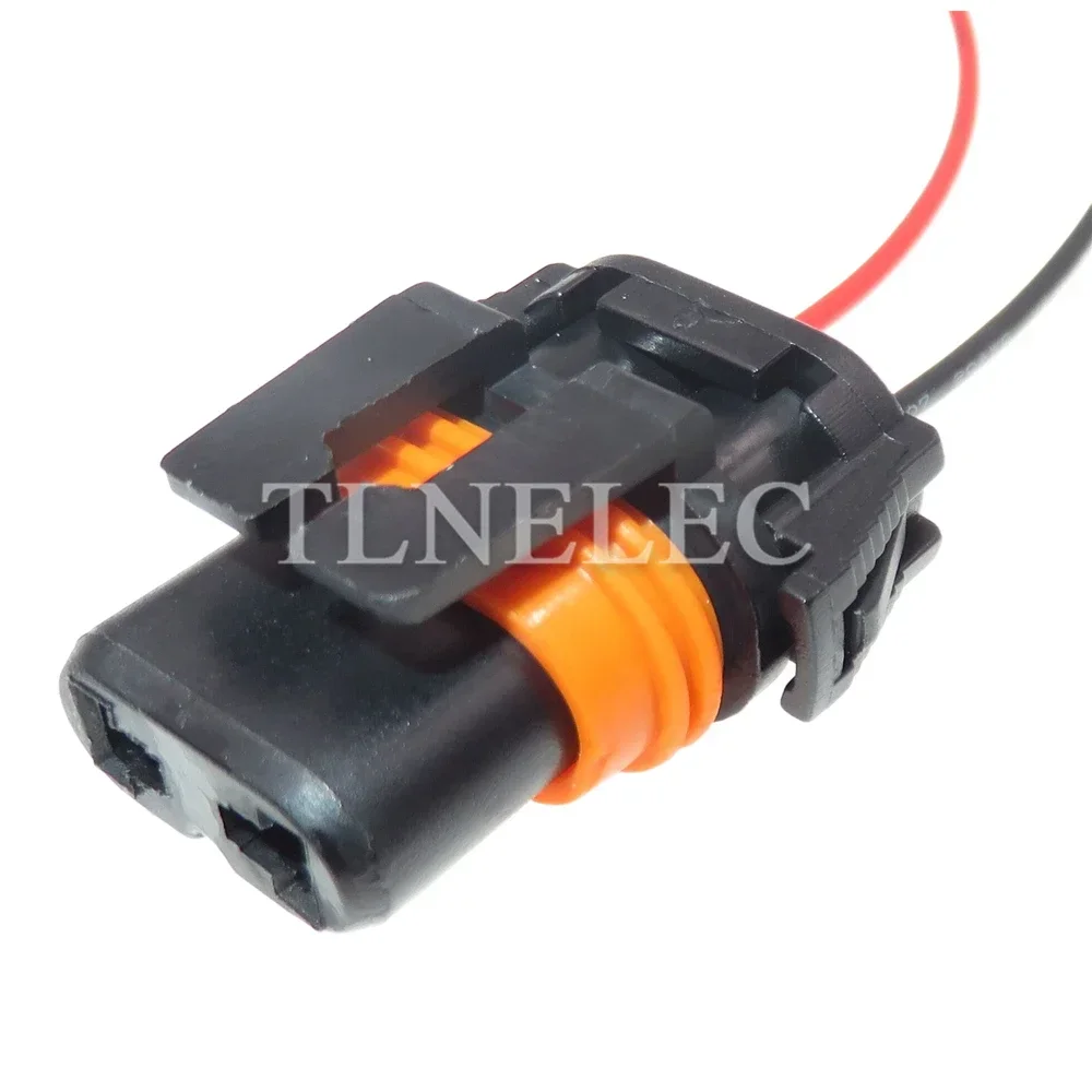 Kabel Soket Lampu Hernia Mobil 2 Pin dengan Kabel Pengontrol HID Otomatis Konektor Tertutup 12059183