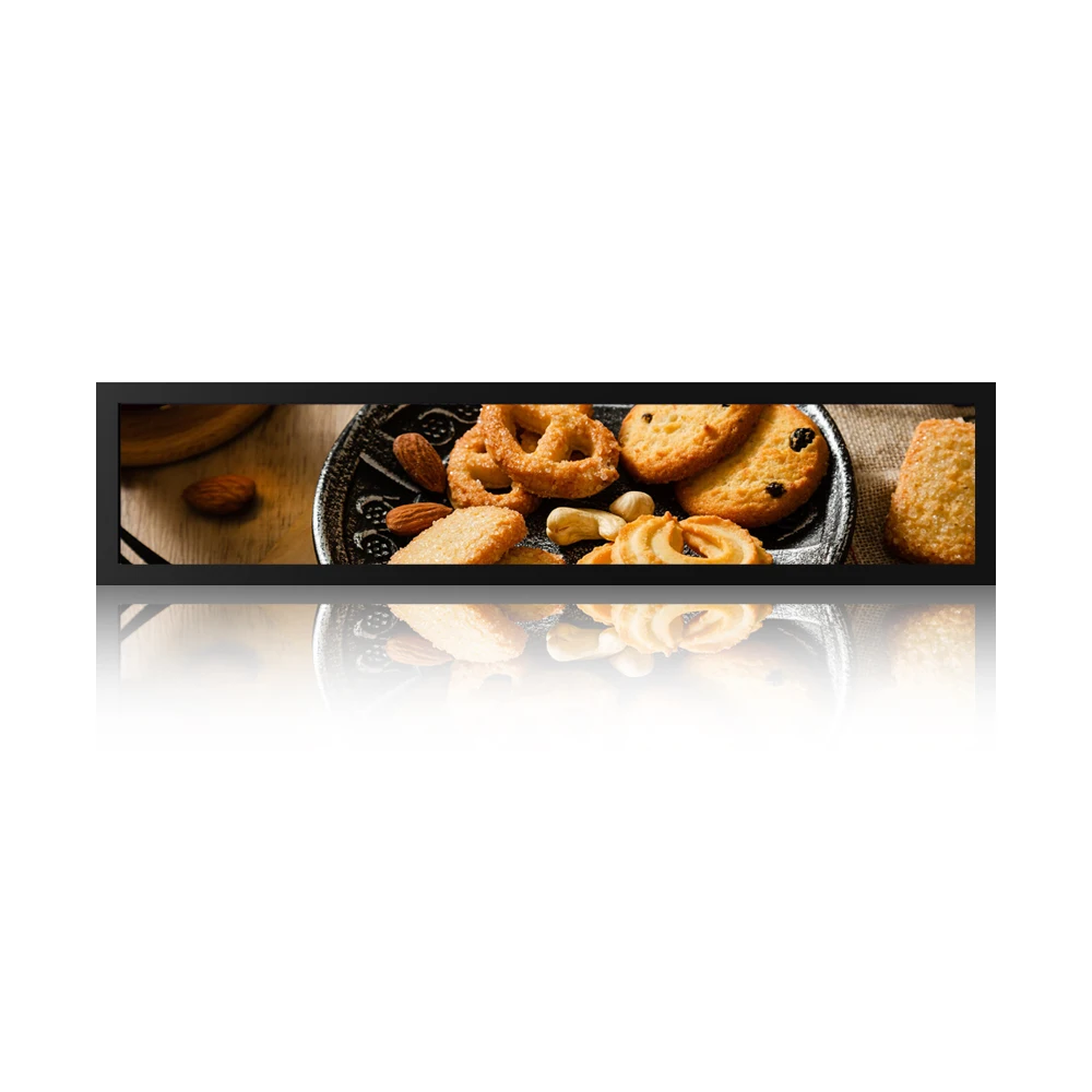 

Suny 24 29 37 47.6 Inch Ultra Thin Digital Picture Store/Supermarket Display Signage Banner Commercial Hanging Double-sided Bar