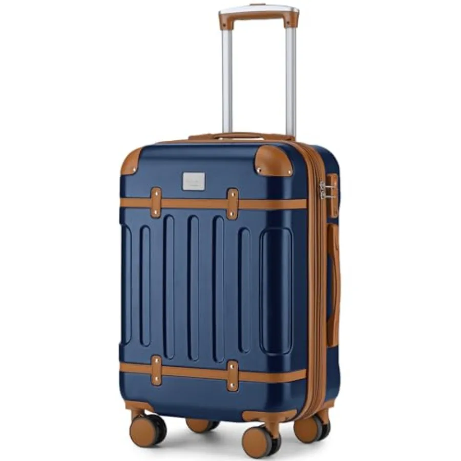 

Carry On Luggage 22x14x9 Airline Approved with Spinner Wheels, Expandable 20 Inch Luggage with TSA Lock, Hard Shell Carry On Su