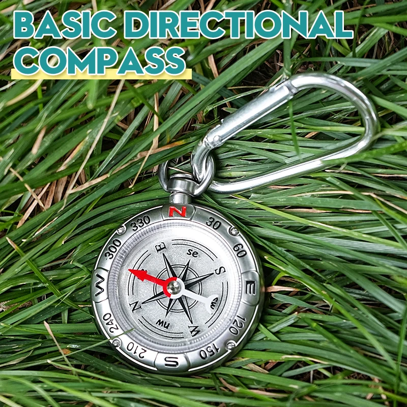 

Retro Pocket Watch Style Compass Navigation Metal High Quality Outdoor Off-Road European Precision Compass