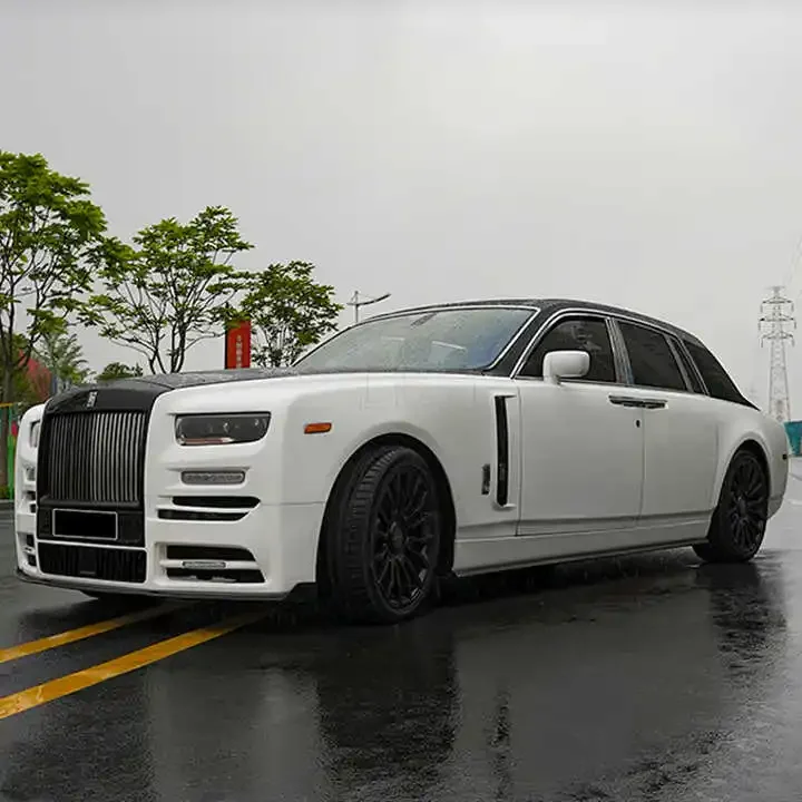 Upgrade To 8Th Generation MSY Style Headlight Front Bumper Grill Rear Trunk Lid Facelift Body Kit For Rolls Royce Phantom