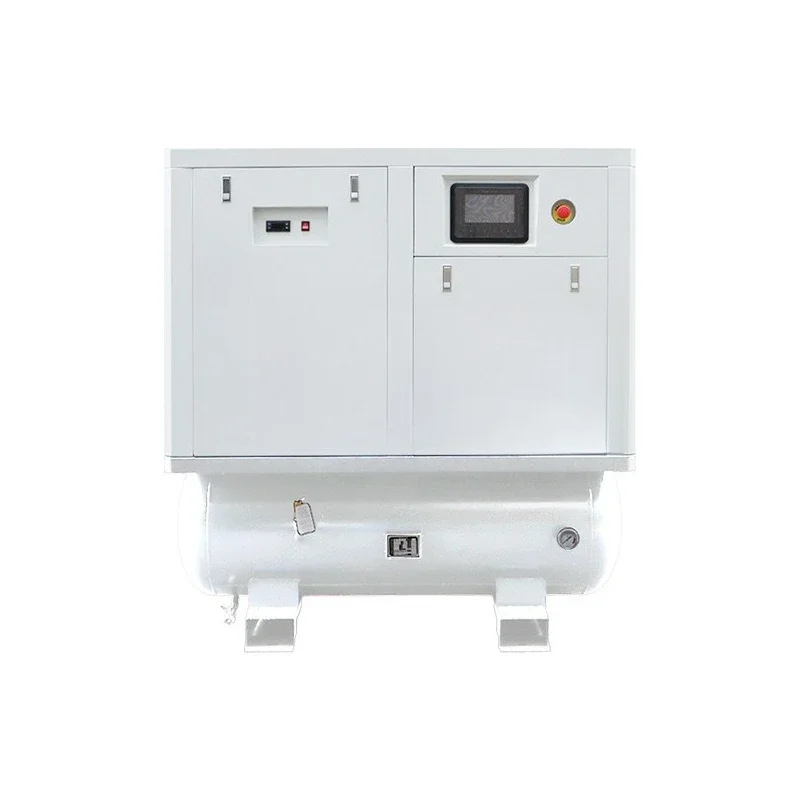 Sliding air compressor four-in-one 5.5kw permanent magnet variable frequency air compressor, screw plug-in and ready-to-use