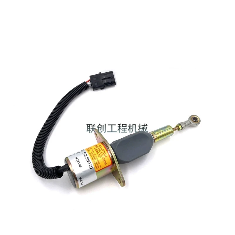 

For Hyundai R290/305-7 Stall Solenoid valve Flame extinguisher switch Cummins Engine 3928161 Excavator Parts