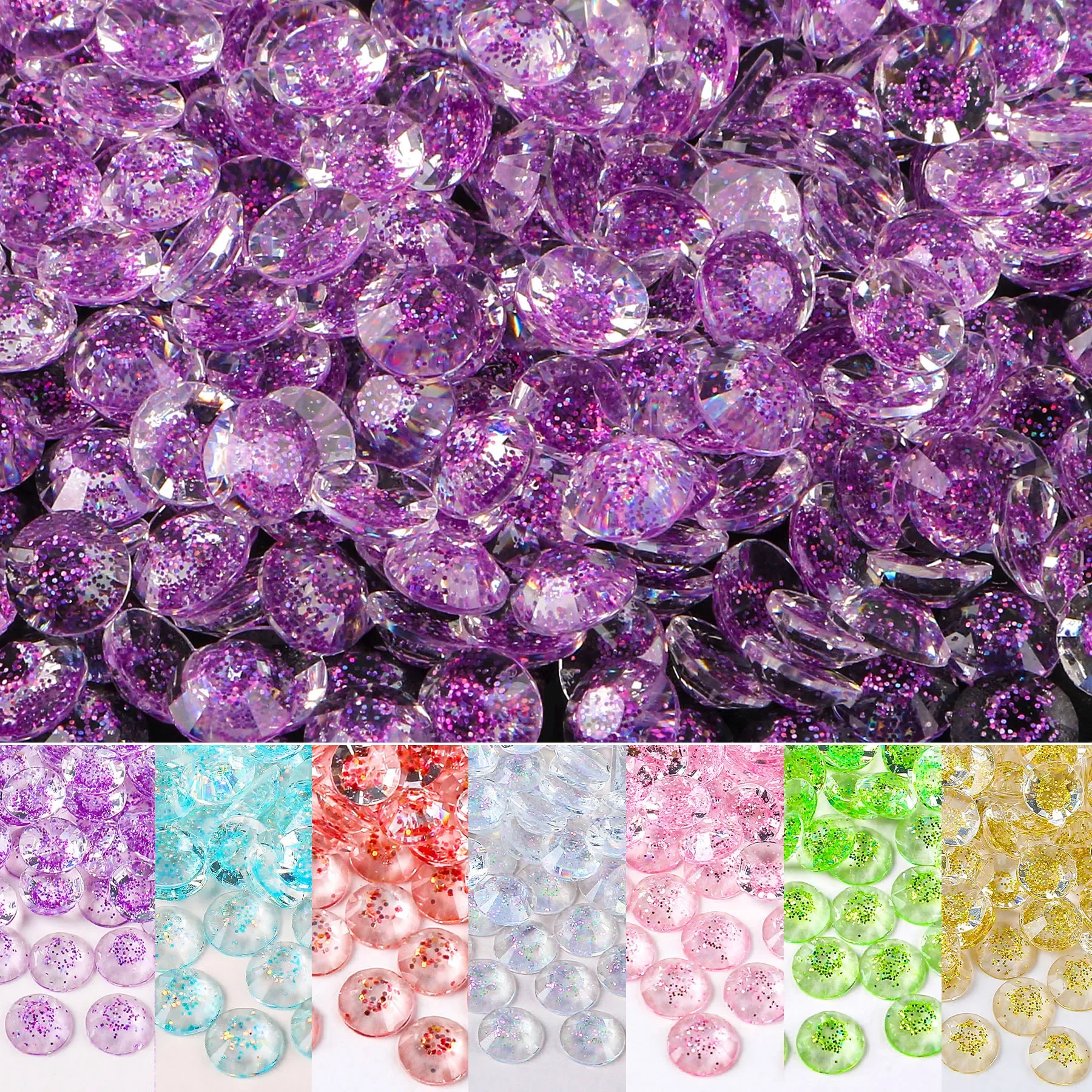 

Starry Resin Rhinestone Bulk Nail Art Flatback Gem For Clothes Dress Jewelry Shoe Decoration Trimmings Crystals For Crafts