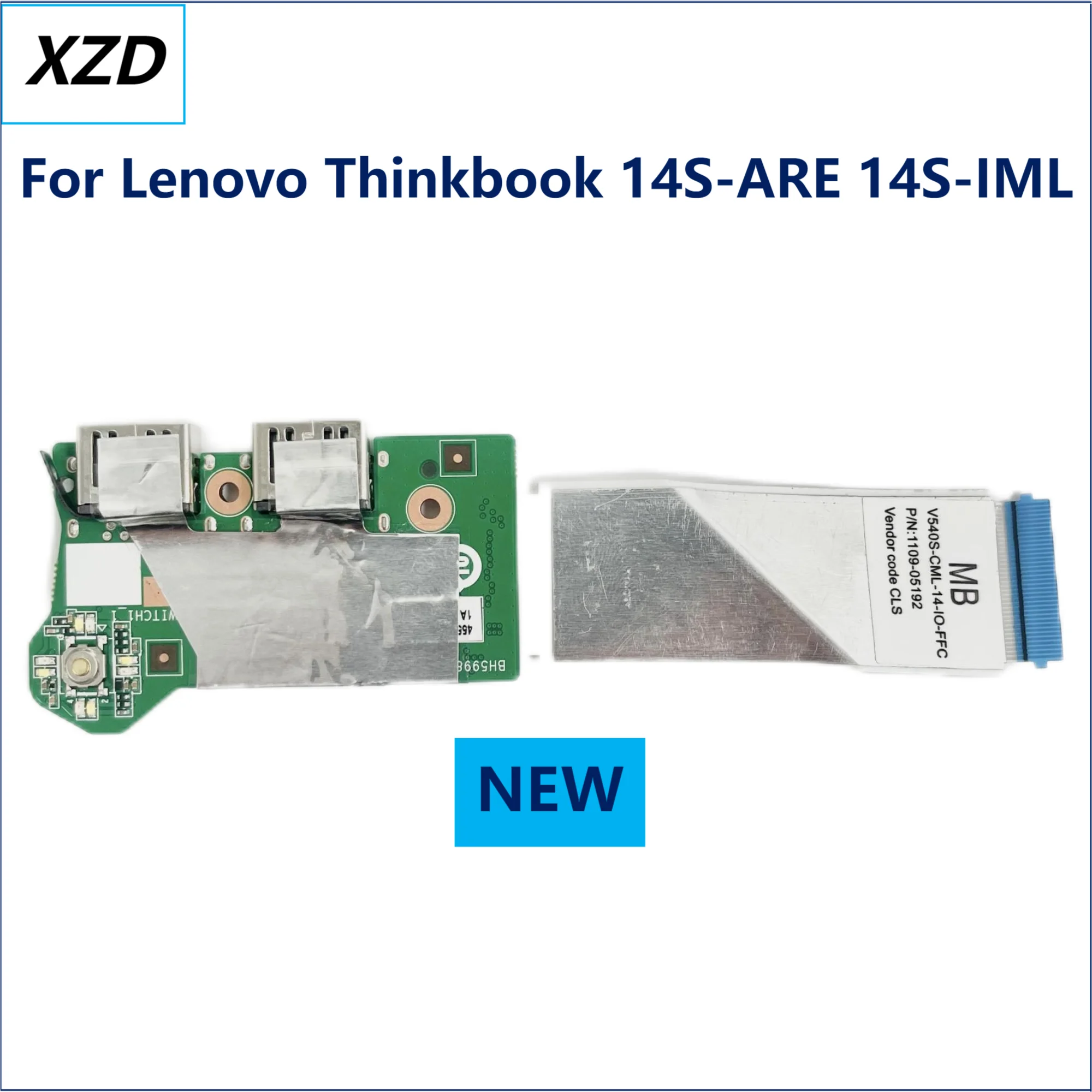 FOR LENOVO Thinkbook 14S-ARE 14S-IML V540S-CML Built-in USB interface power switch board 5C50S25105 5C50S25017 NEW 100% Working