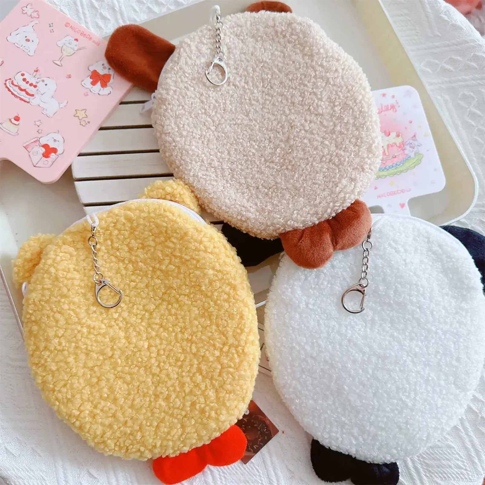 Cartoon Fried Shrimp Dog Kawaii Doll Clothes For 17cm Labubu Doll and 10cm Cotton Doll Accessories