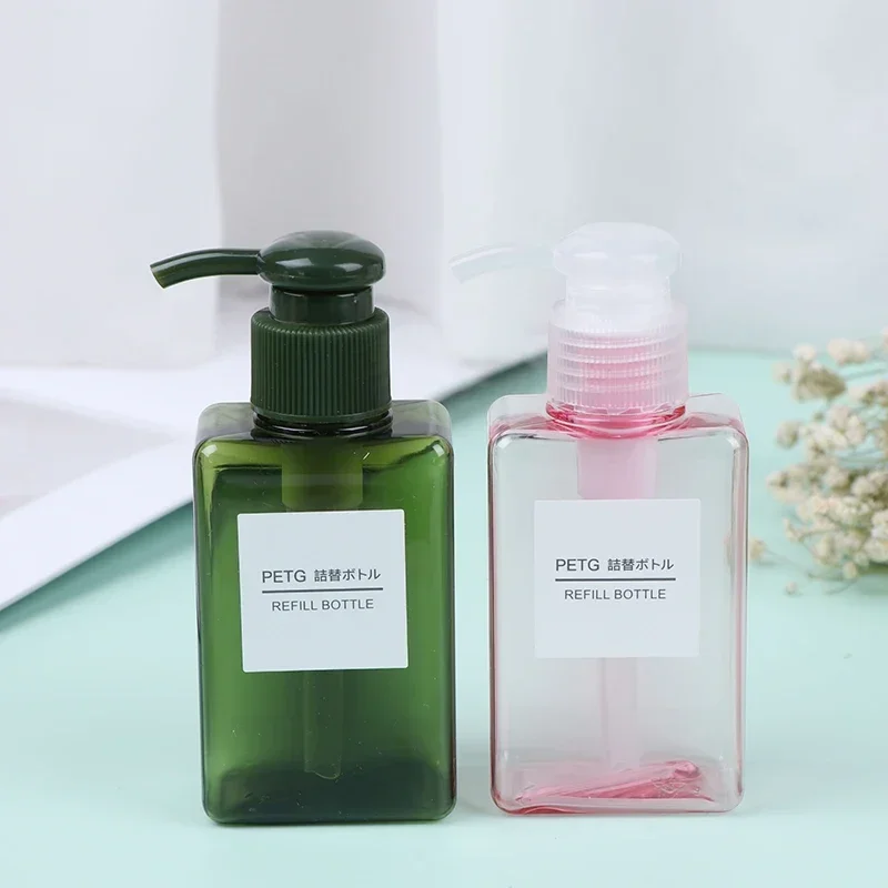 100Ml Bình Đựng Xà Phòng Bình Bếp Chai Nước Rửa Tay Khử Trùng Mỹ Phẩm Dầu Gội Toàn Thân Dưỡng Chai Du Lịch Ngoài Trời Bình