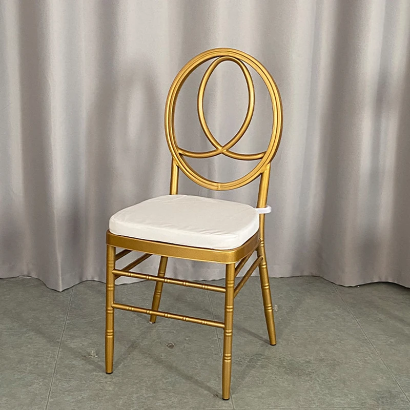 Cheap Price Hotel Furniture Outdoor Metal Stacking Banquet Wedding Restaurant Phoenix Dining Wedding Chiavari Chair
