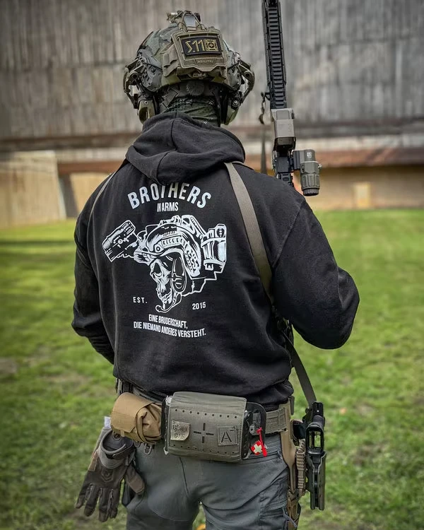 New 2026 Brothers in Arms Graphic Men Women Oversize Hoodie Soft Streetwear Daily Casual Pullover Outfit Sportwear Sweatshirt