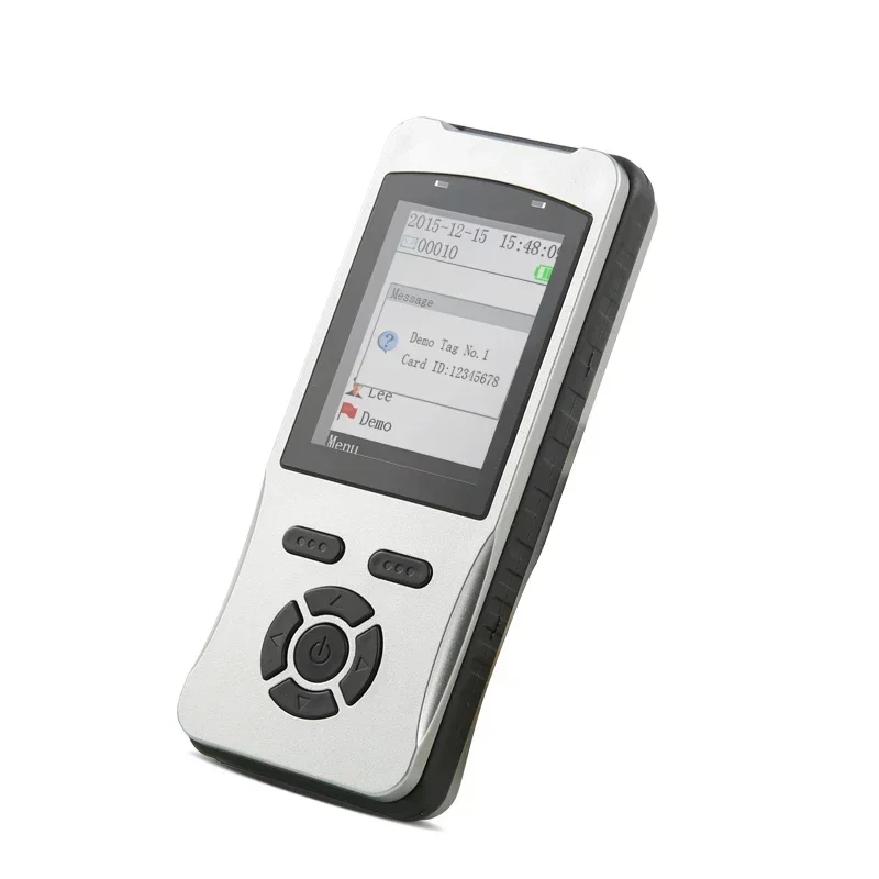 Sistema de patrulha de guarda Rfid 125Khz altamente impermeável IP67 com LCD de 2,4 polegadas e câmera HD