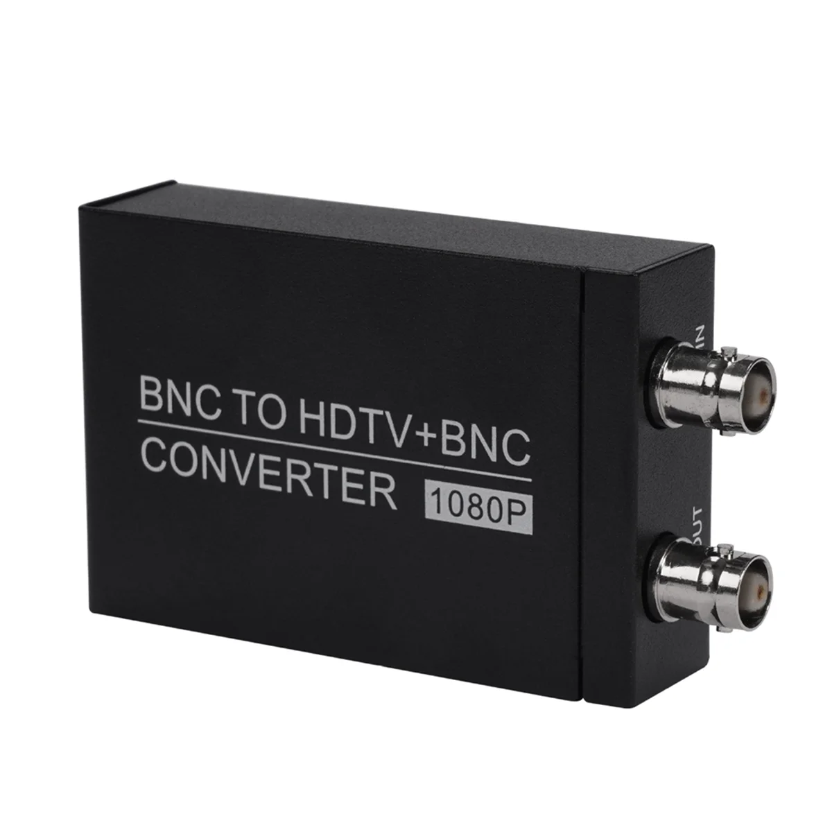 

B74A BNC to HDTV+BNC Converter High Definition Coaxial Camera Signal Converter with Loop-Through 1080P Audio