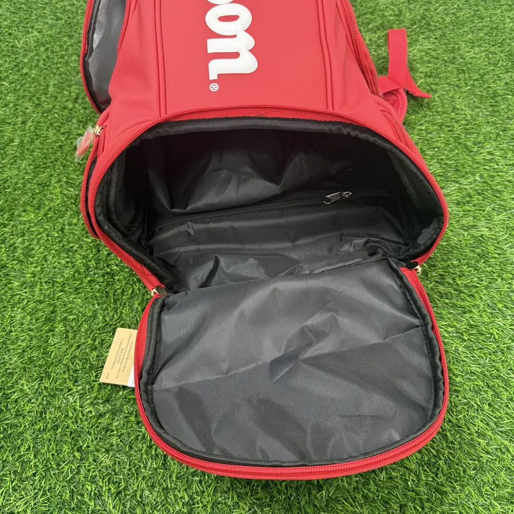 Wilson 100th Anniversary Tennis Backpack Multi-functional High-Capacity Holds 2Tennis Rackets Men Women Sports Backpack