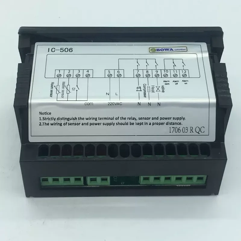 for Chiller Thermostat Control Start Stop Compressor and Bypass Solenoid Valve or Electric Heating Achieve Accurate