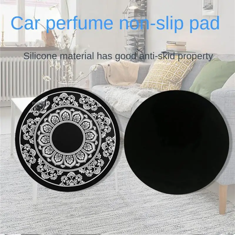 Car Water Cup Pad Lotus Pattern Practical Lovely Portable Durable Car Interior Accessories Anti-skid Cup Holders Universal
