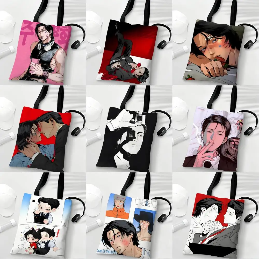 Storage Bags Lightweight Eco Friendly Fashionable Multi Purpose Large Capacity Canvas Shoulder Tote Master Peace