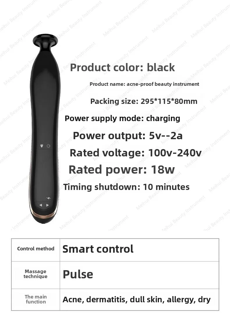 Plasma Air Acne Removal Instrument Household Facial Ozone Ion Beauty Instrument Electrotherapy Instrument