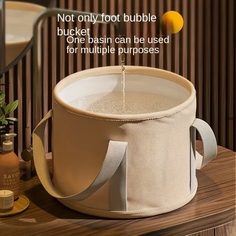 Foldable Portable Folding Foot Soak Bath Tub with Heat Preservation - Multifunctional Deep Basin, Foot Spa Bucket massagem image 5
