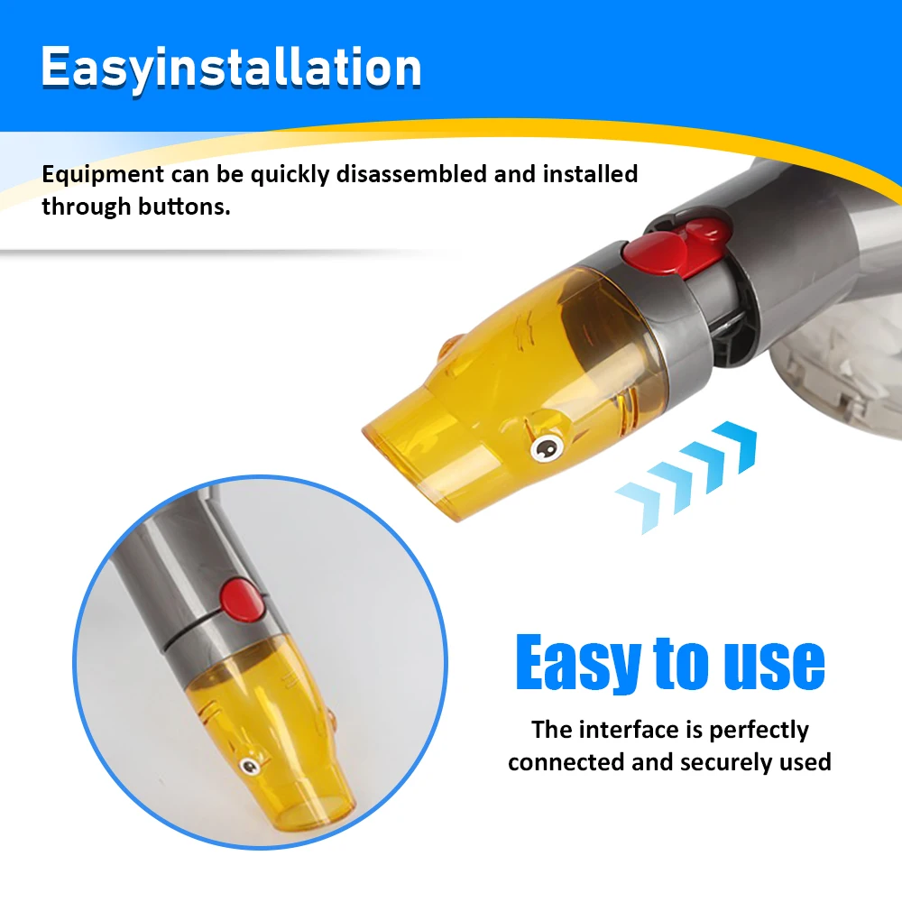 Вакуумная всасывающая головка для пылесоса Dyson V7 V8 V10 V11 V15 SV10 SV12 SV14 Использование для всасывания воздуха от вакуумных пакетов для хранения