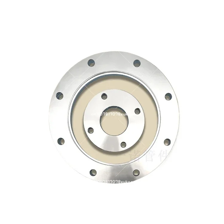 ISO-F vacuum fixed flange 304 stainless steel 63 internal welding 80 bolts 100 screws 160 blind plate 200 height 250