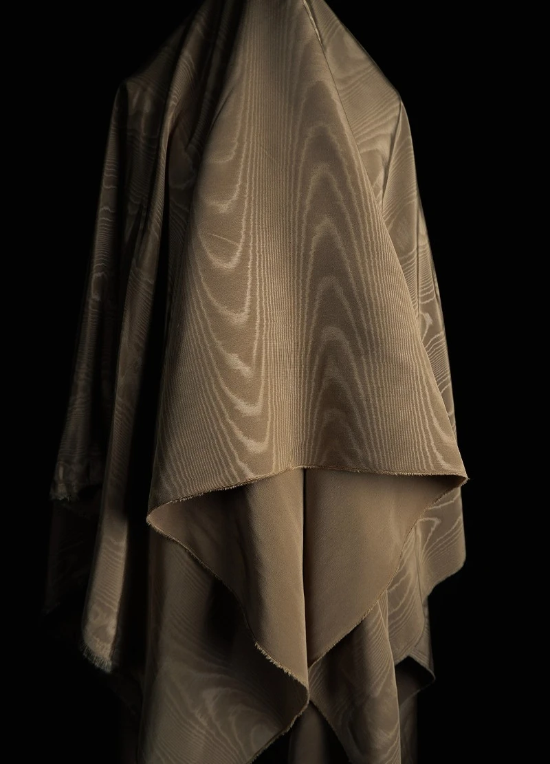 100/300/500cm Woodgrain Moire Jacquard Fabric for Handmade Diy Sewing Coat Suit Skirt Clothing Designer Cloth Material image 3