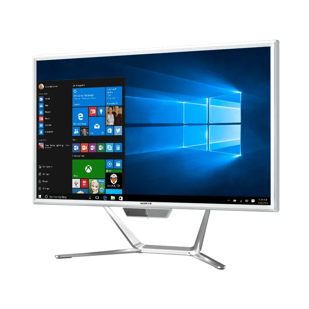 Ordinateur de bureau tout-en-un, ordinateur PC, Core I3, I5, I7, ADM 202 lon 200GE, 21.5 pouces