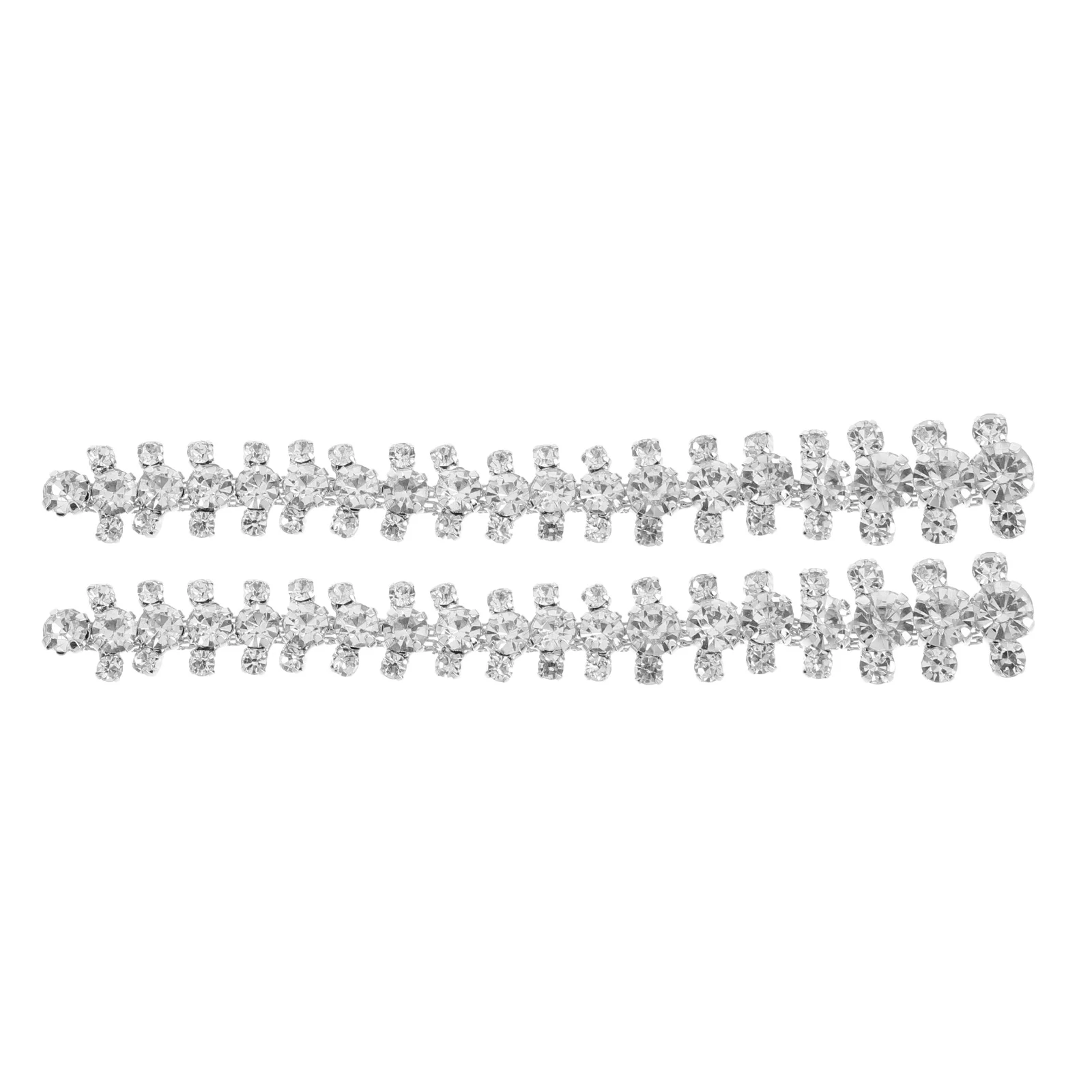 

2Pcs Rhinestone Shoe Chains Durable Decorative Accessories for Sandals Women Foot Jewelry ShoeDecorations