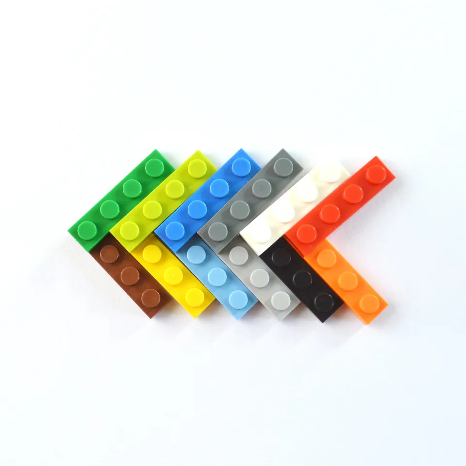 1 Pcs Buildings Blocks 3710 Plate 1 x 4 Brick Collections Bulk Modular GBC Toy For High-Tech MOC Set