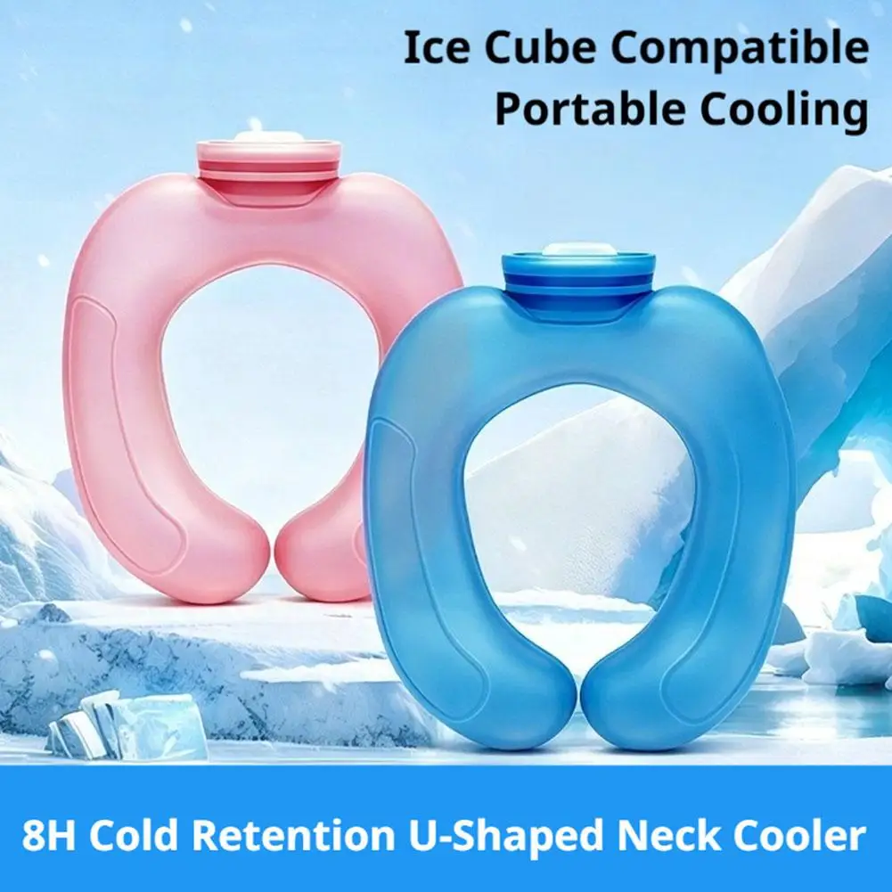 Small U Shaped Ice Bag Neck Mounted Water Filled Cold Water Bag Specially Designed For The Neck U Shaped Cold And Hot Dual